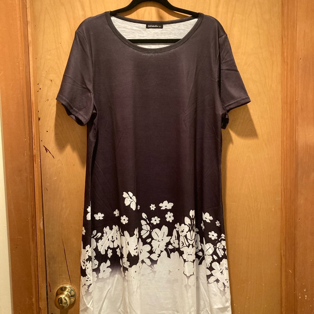 New Black & White Dress
